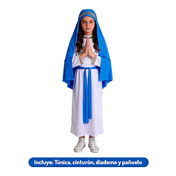 Traje Virgen Maria Talla 10-12