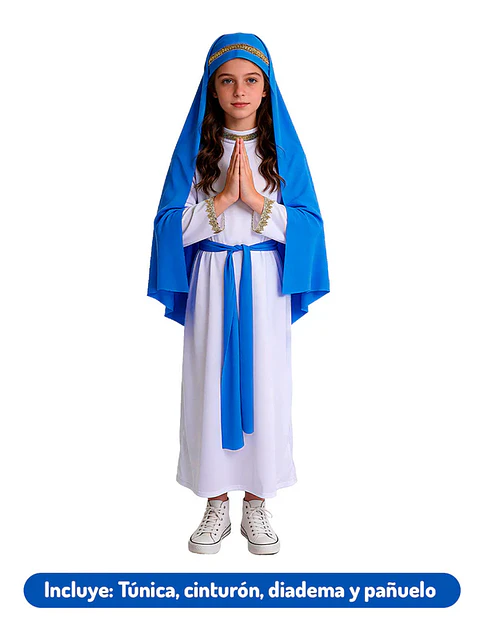Traje Virgen Maria Infantil