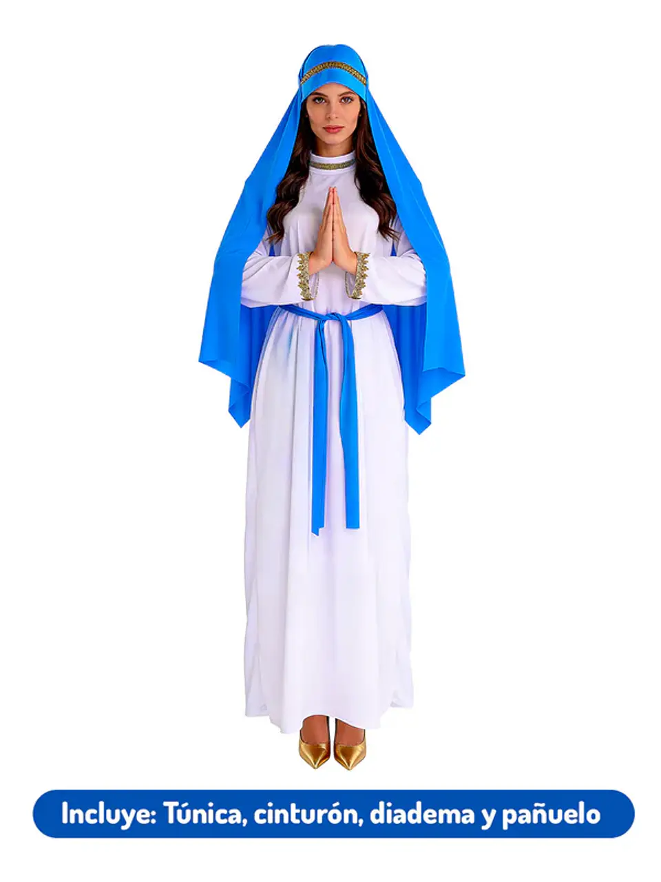 Traje Virgen Maria Adulta 1
