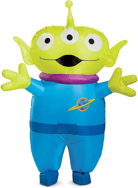 Disfraz Traje Alien Toy Story  Inflable Adulto