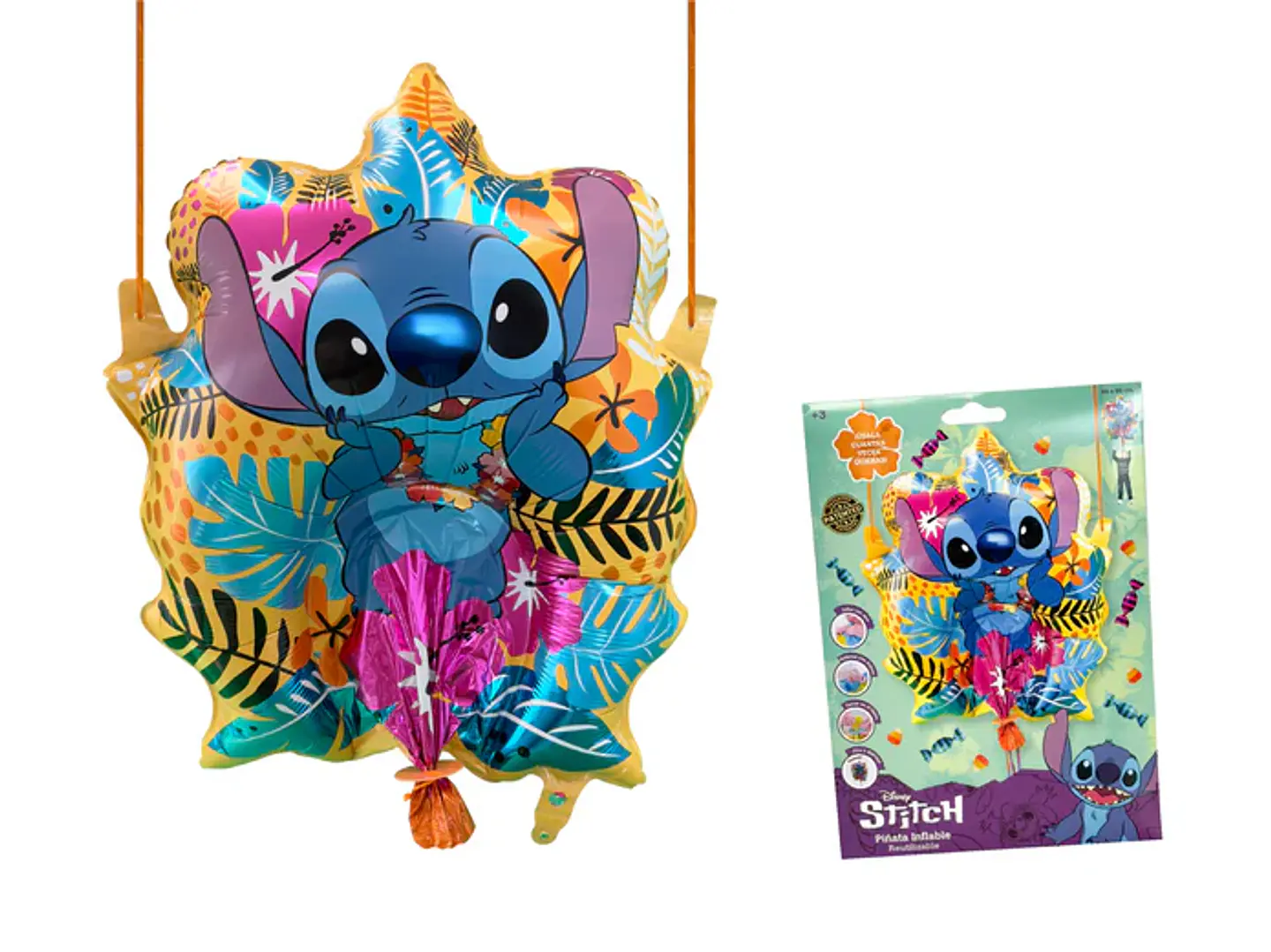 Piñata Inflable Stitch 95 x 80 cm 2