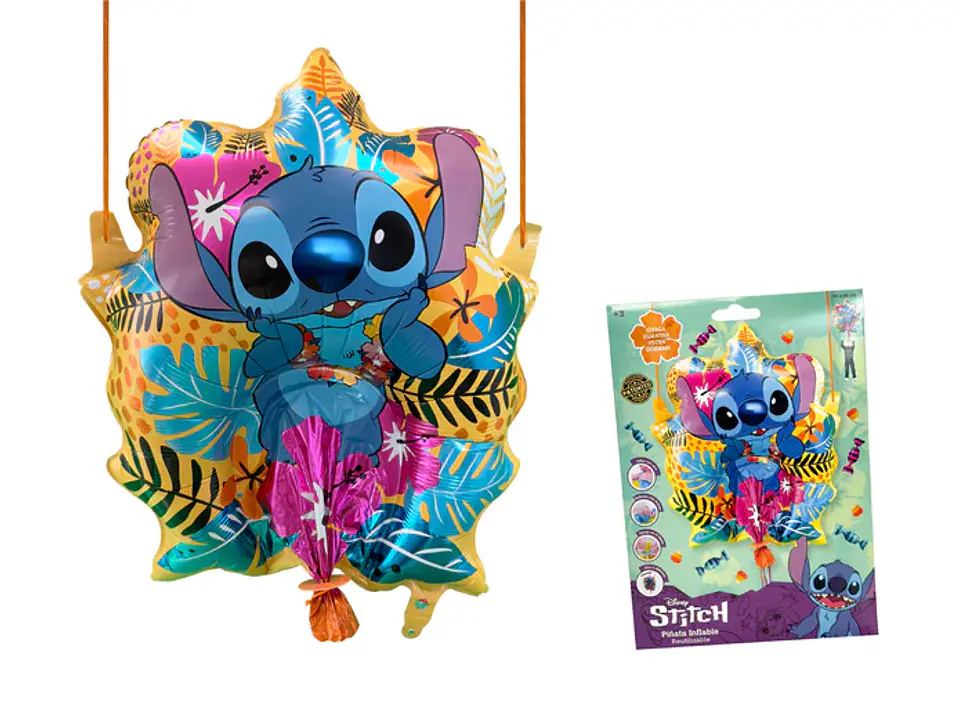 Piñata Inflable Stitch 95 x 80 cm 2