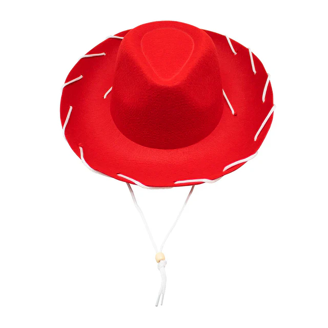 Gorro Entretenido Vaquerita Rojo Adulta