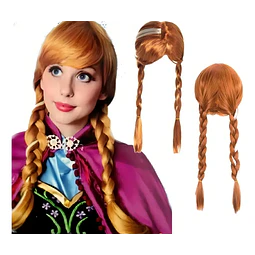 Peluca de Anna De Frozen