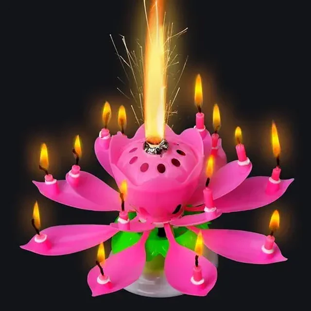 Vela Flor De Loto