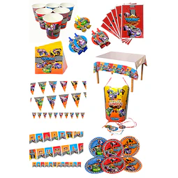 Pack de Cumpleaños Racing Wheels