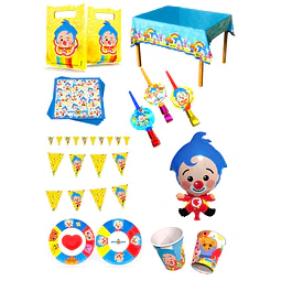 Pack De Cumpleaños Payaso Plin Plin