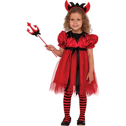 Disfraz De Diablita Niña