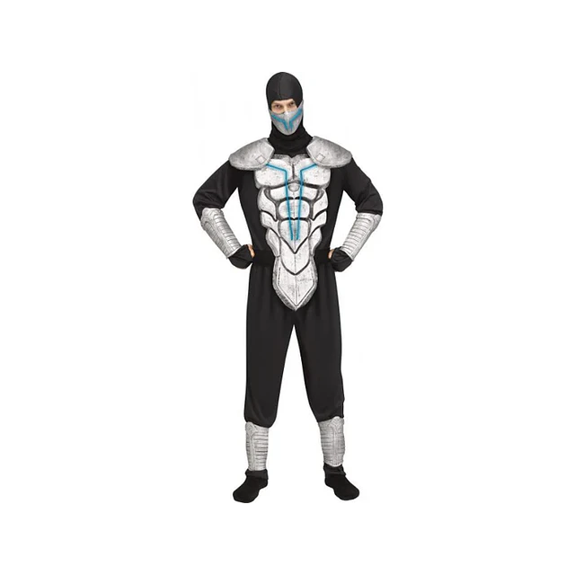 Disfraz Ninja Led Adulto ( Talla estandar M-L)