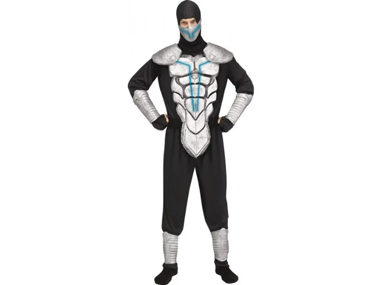 Disfraz Ninja Led Adulto ( Talla estandar M-L) 1