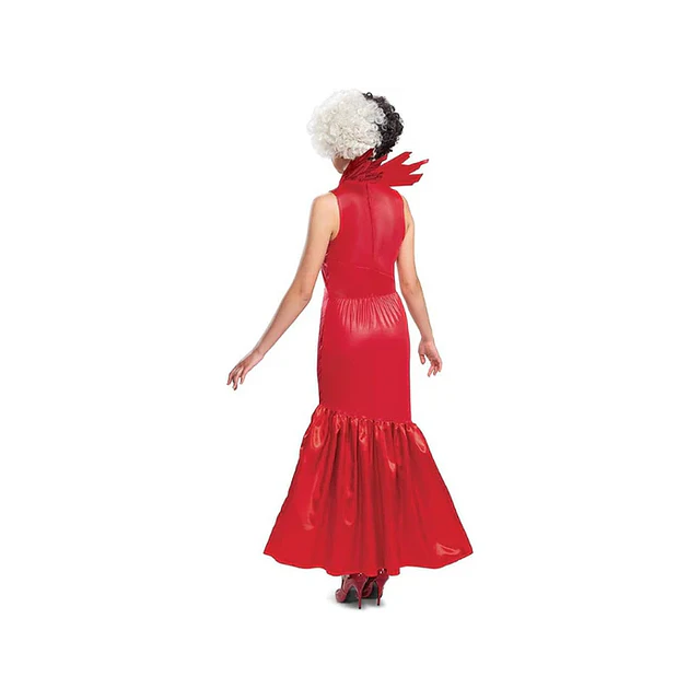 Disfraz Cruella Rojo Adulto