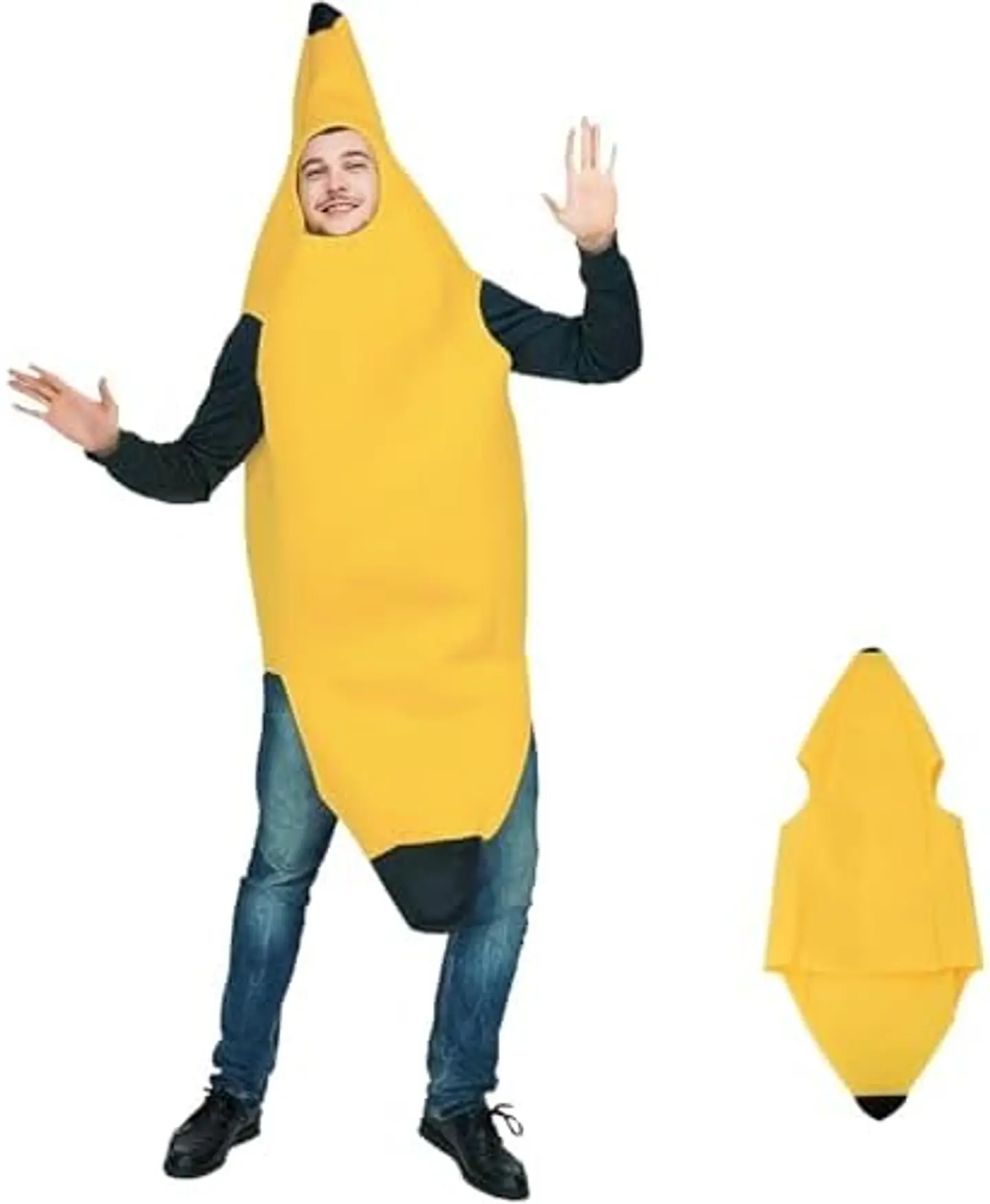 Disfraz de Platano Adulto (Talla M) 1