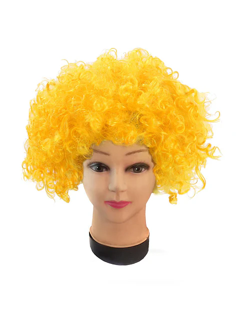 Peluca Afro Colores