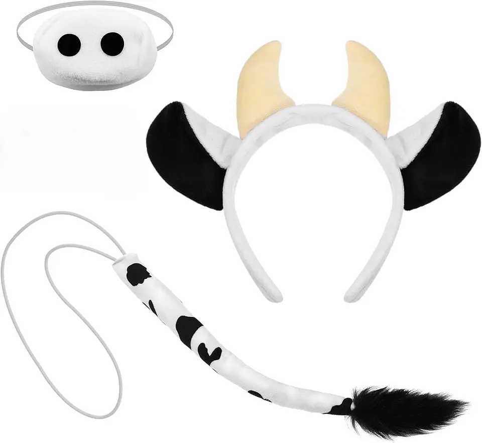 Set Disfraz De Vaca 3 Piezas 1