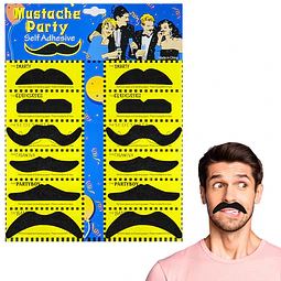 Set De Bigotes x 12 Unidades