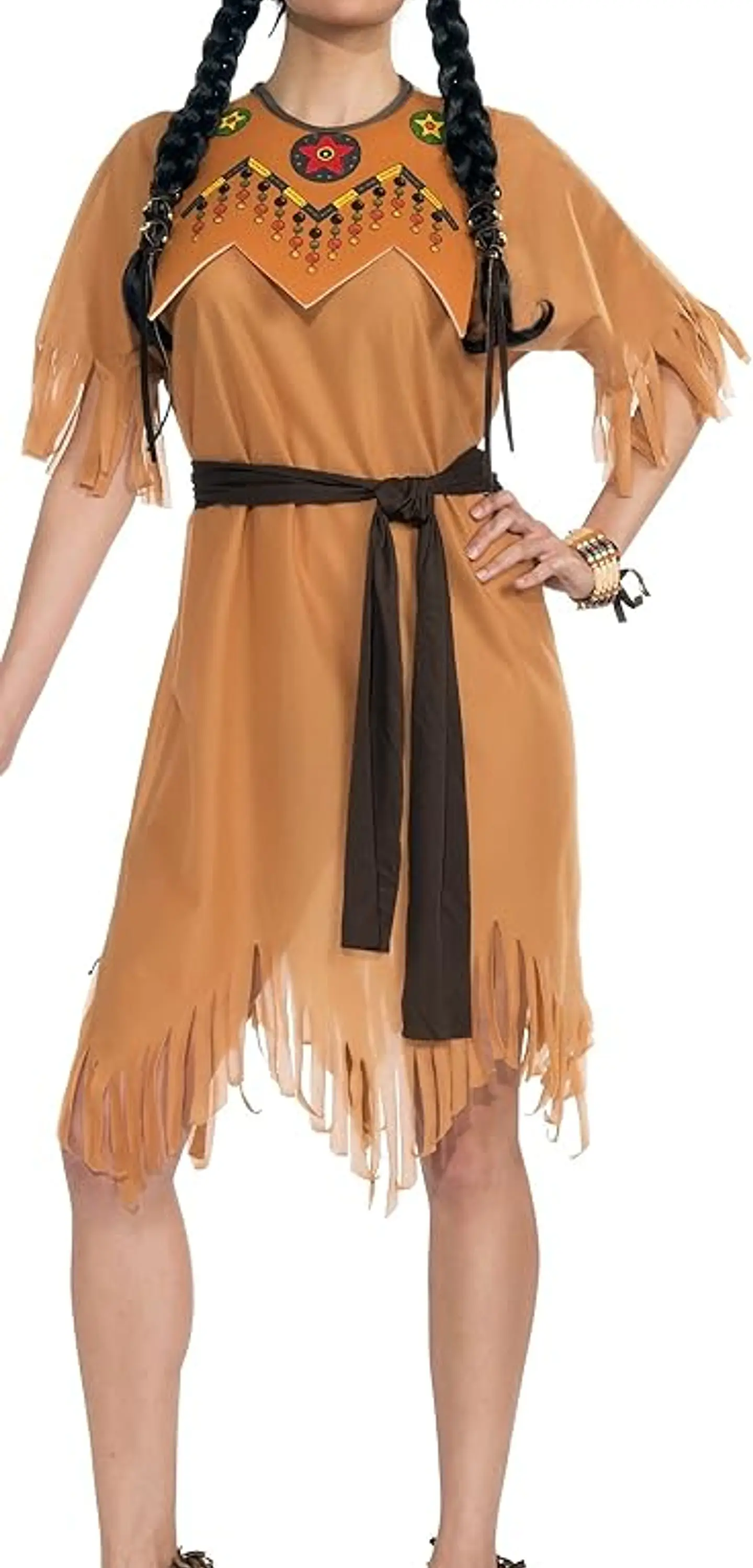 Disfraz India Americana Adulto ( Talla L a XL) 1