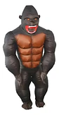 Disfraz Gorila Inflable Adulto (160-190cm) - Miniatura 1