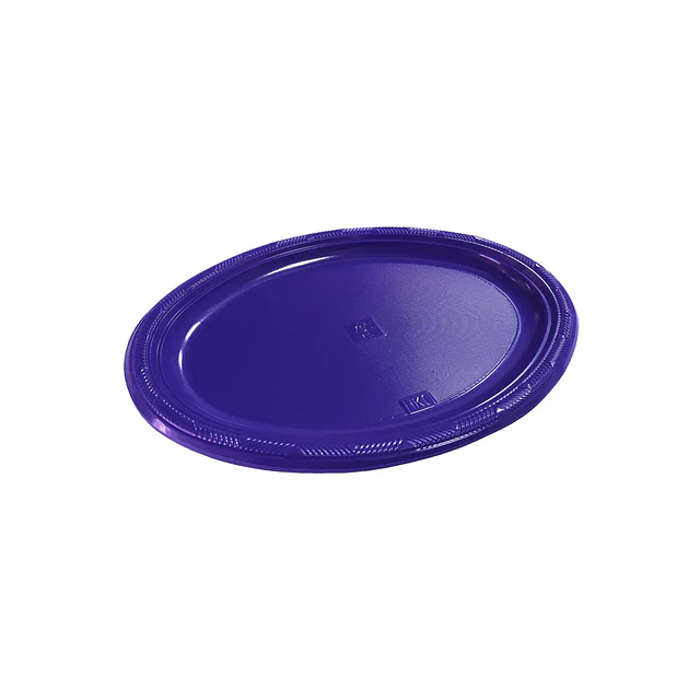 Bandeja Oval Grande x 3 unid ( Variedad de colores)