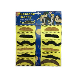 Set De Bigotes x 12 Unidades