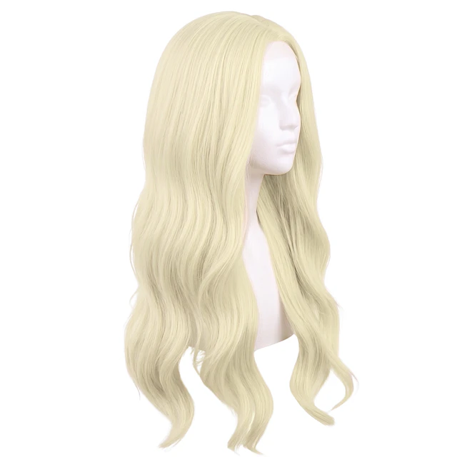 Peluca Larga Ondulada Rubia