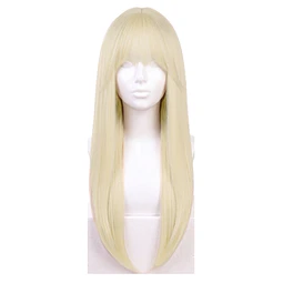 Peluca Larga Rubia