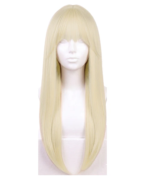 Peluca Larga Rubia