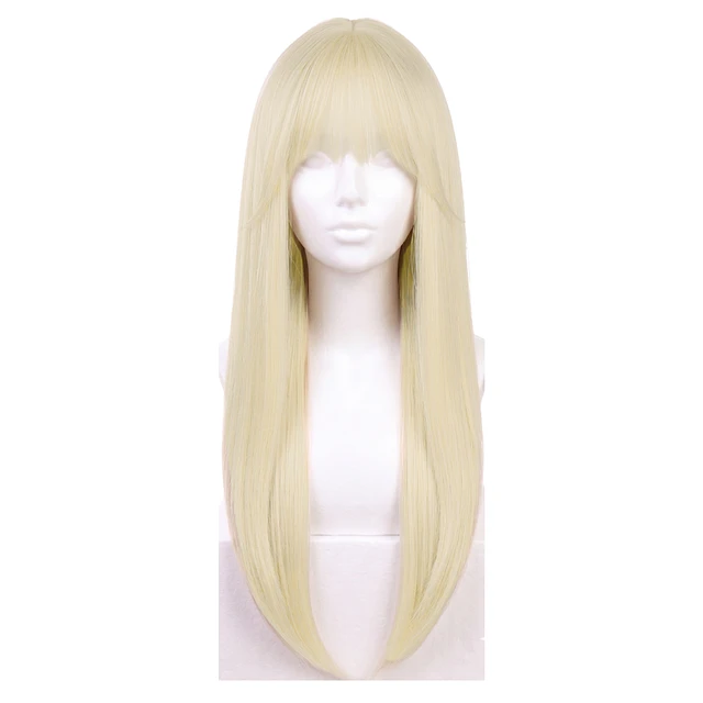 Peluca Larga Rubia