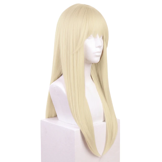 Peluca Larga Rubia