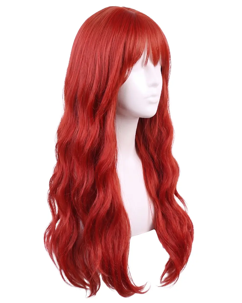 Peluca Mediana Roja 2