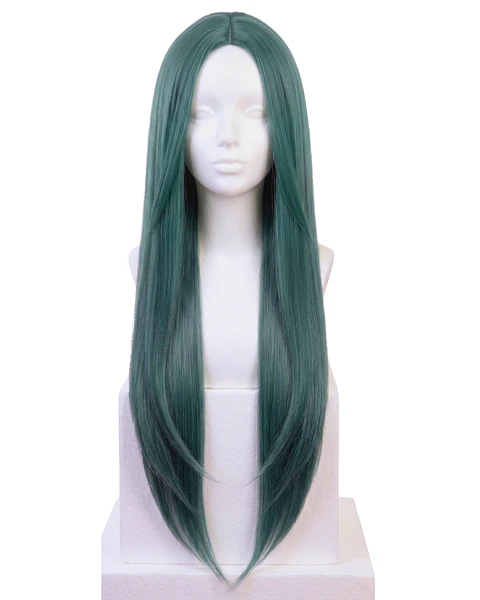 Peluca Larga Verde