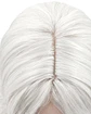 Peluca Larga Blanca - Miniatura 3