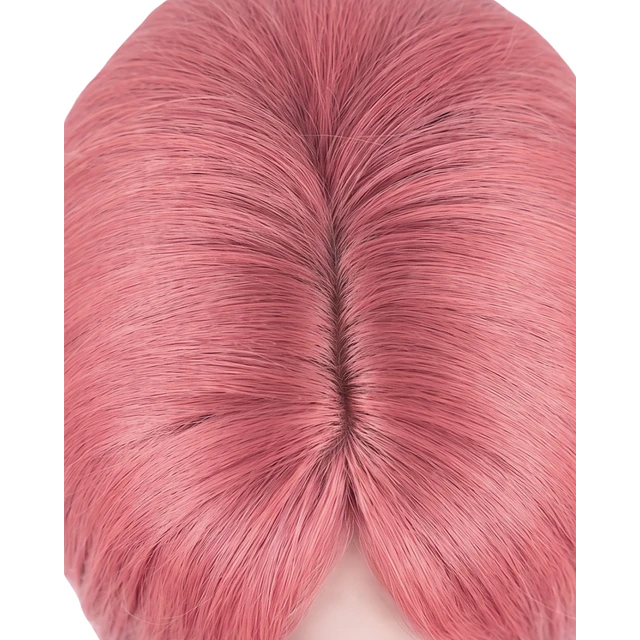 Peluca Larga Rosa