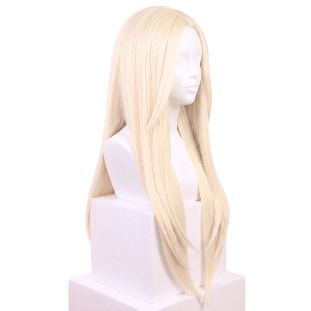 Peluca Larga Rubia