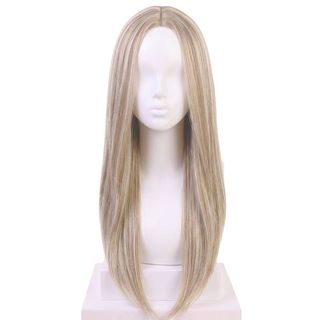Peluca Larga Rubia