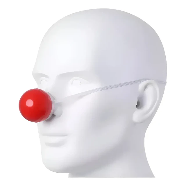 Nariz De Payaso Con Luz 