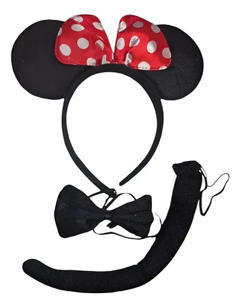 Set Cintillo Minnie 3 Piezas  