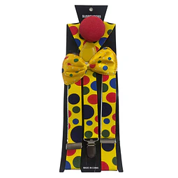 Set Suspensor Payaso (3 Piezas)