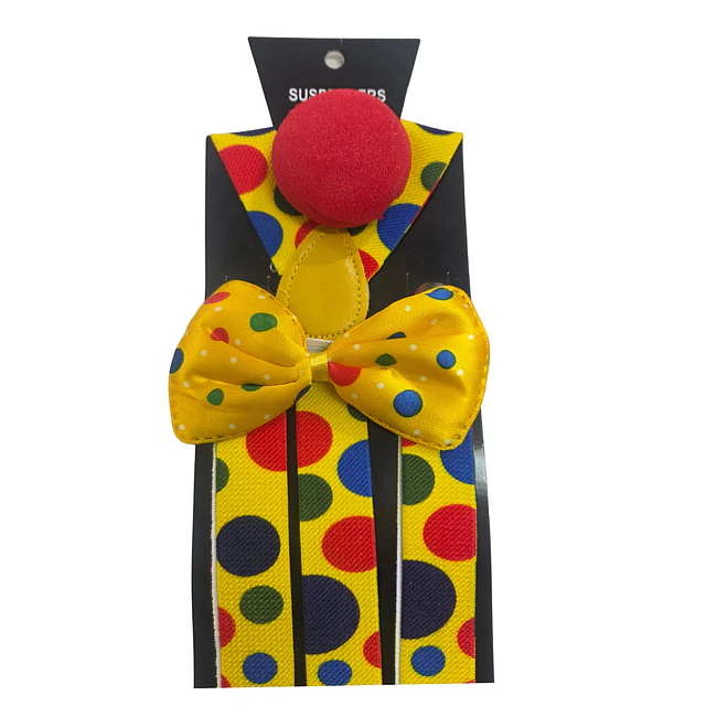 Set Suspensor Payaso (3 Piezas)