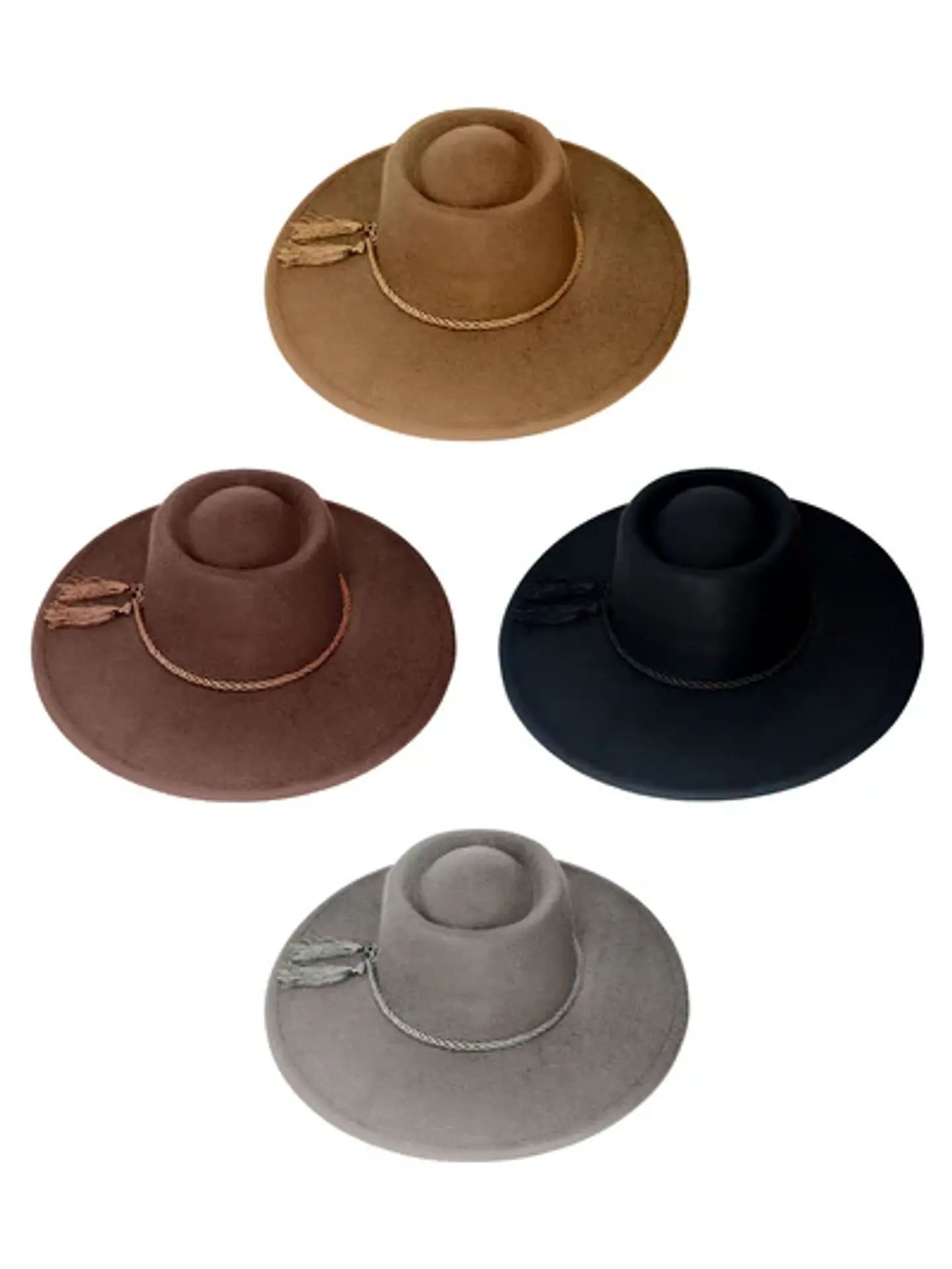Sombrero Huaso Profesional Adulto, Variedad de Colores 1