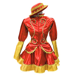 Traje Caporal Mujer Infantil Colores
