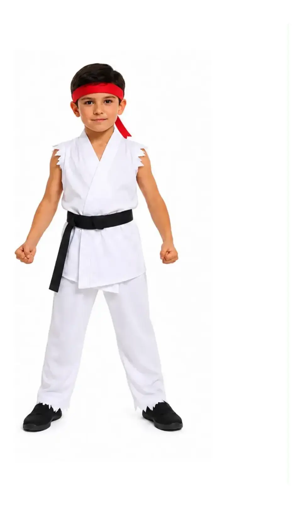 Traje Karateka Blanco Infantil 1