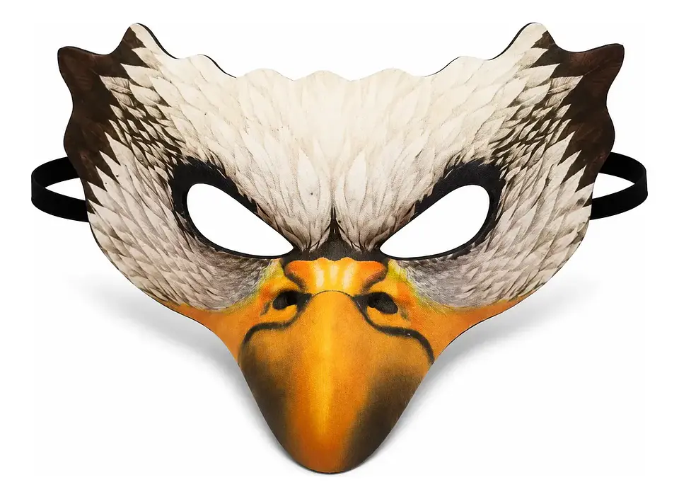 Mascara De Aguila Goma Eva 1