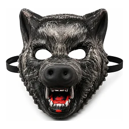 Mascara De Lobo Goma Eva