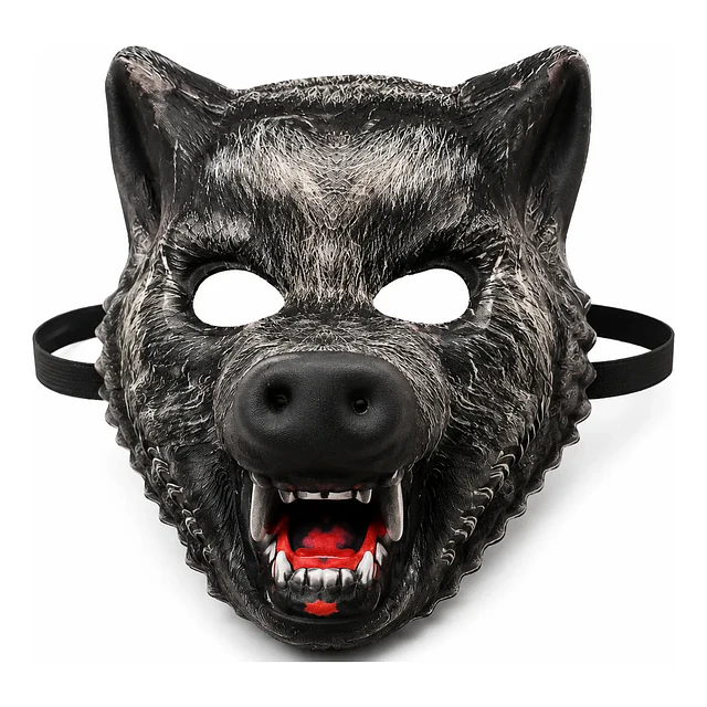 Mascara De Lobo Goma Eva