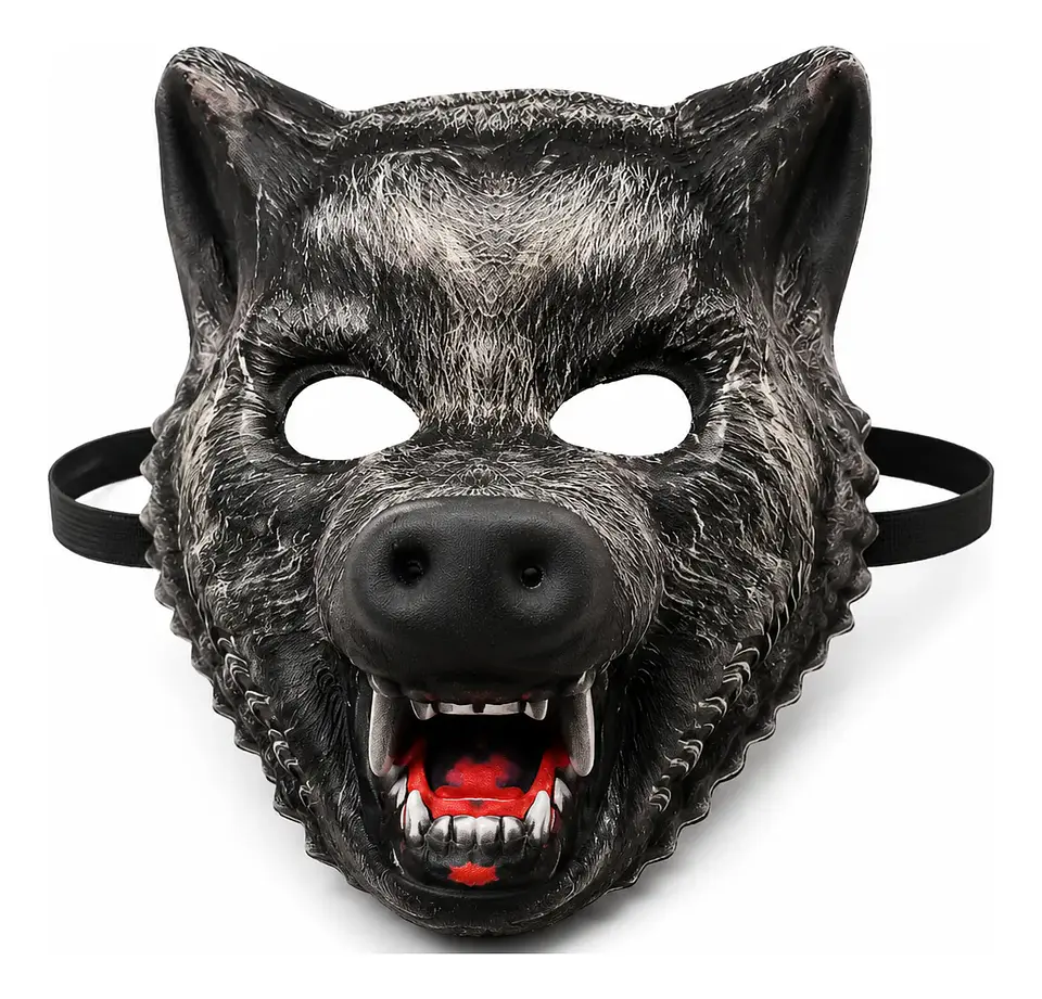 Mascara De Lobo Goma Eva 1