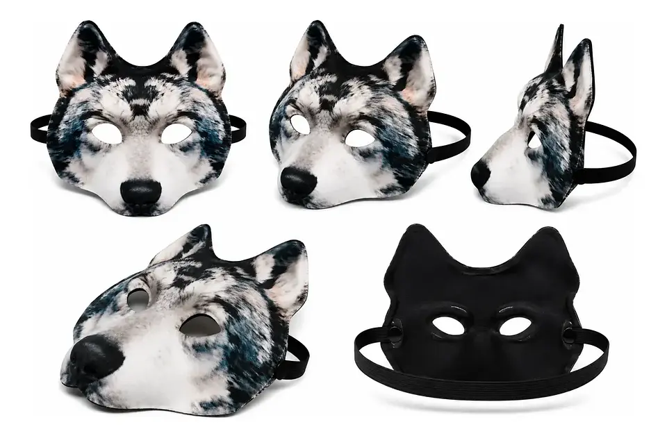 Mascara De Husky Goma Eva 2