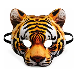 Mascara De Tigre Goma Eva