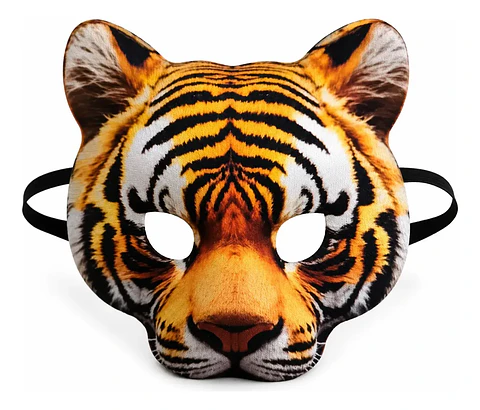 Mascara De Tigre Goma Eva