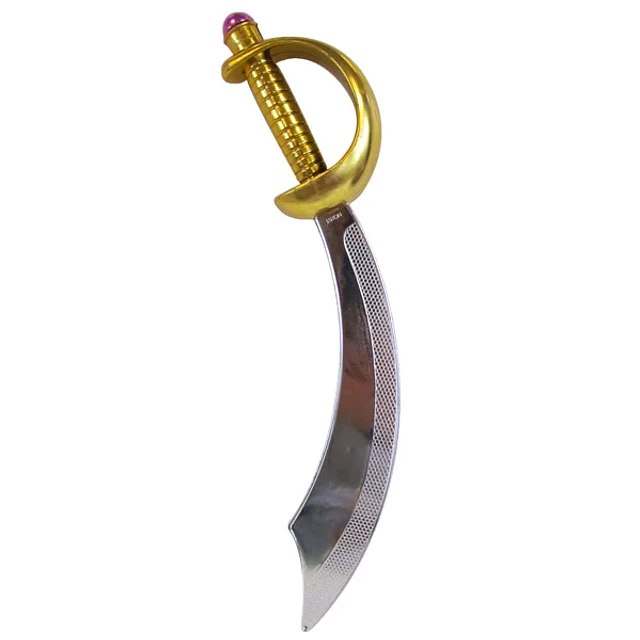 Espada Pirata Metalizada 48 cm 