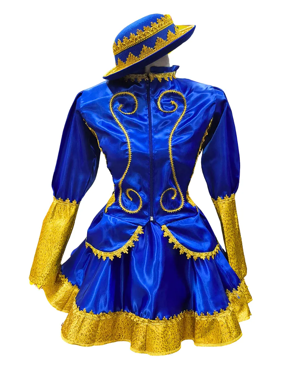 Traje Caporal Mujer Adulta Colores 4
